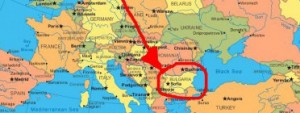 Bulgaria small map